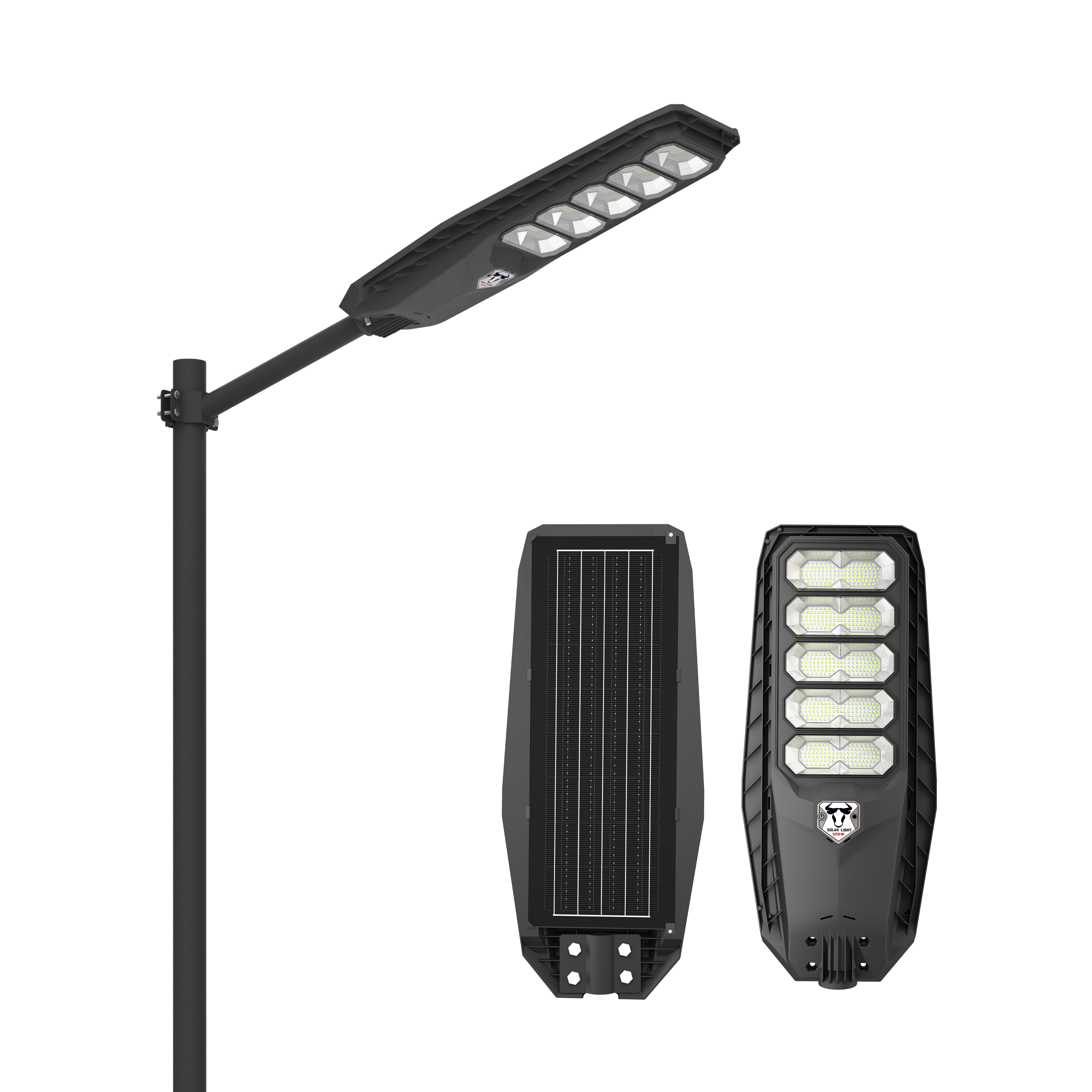500W ALL IN ONE INTERPID PIONEER II SOLAR STREET LIGHT